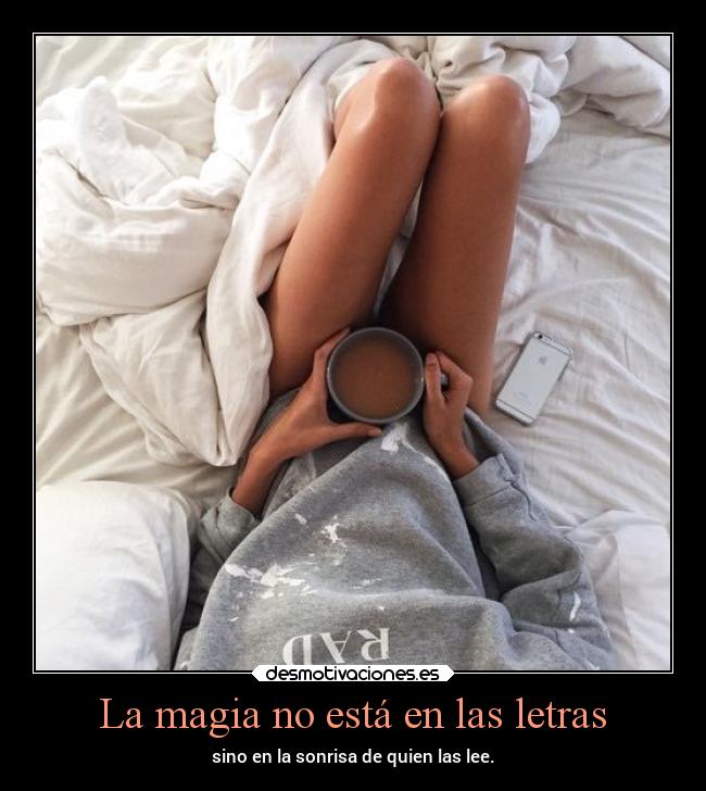 La magia no está en las letras - 