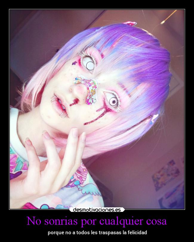 carteles sonrisa miedo ayuda amargura suspenso autografos desmotivaciones