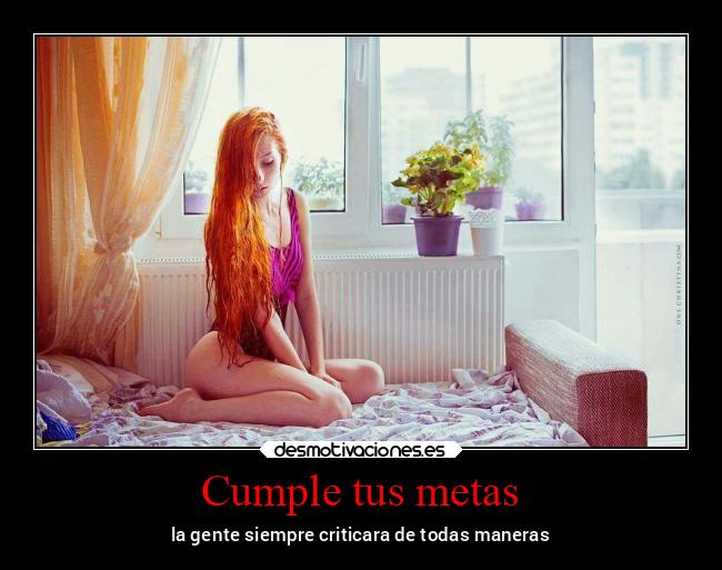 Cumple tus metas -