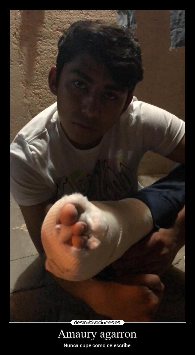 Amaury agarron - Nunca supe como se escribe