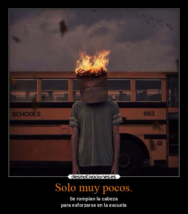 carteles escuela esfuerzo cabeza rompia desmotivaciones