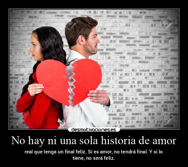 No hay ni una sola historia de amor -