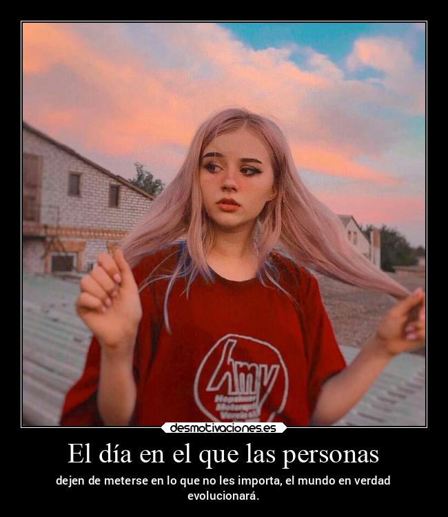 El día en el que las personas -