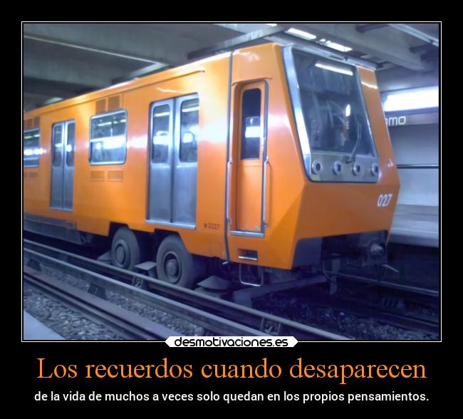 carteles recuerdos vida metro cdmx alsthometlotz mp68r93 desmotivaciones