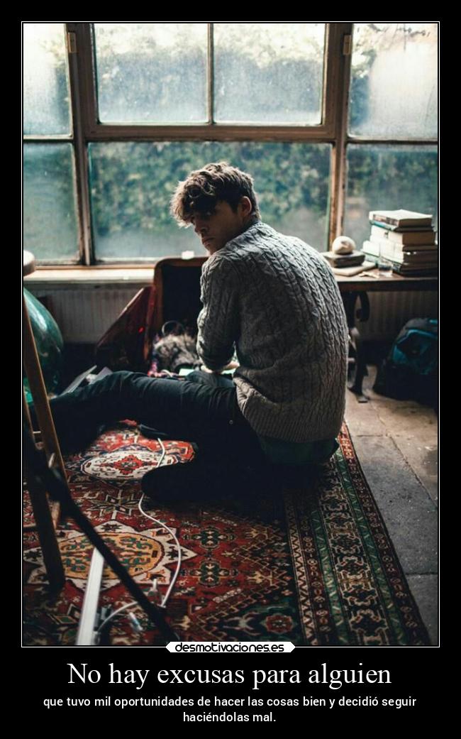 carteles tristeza mal decidir desmotivaciones