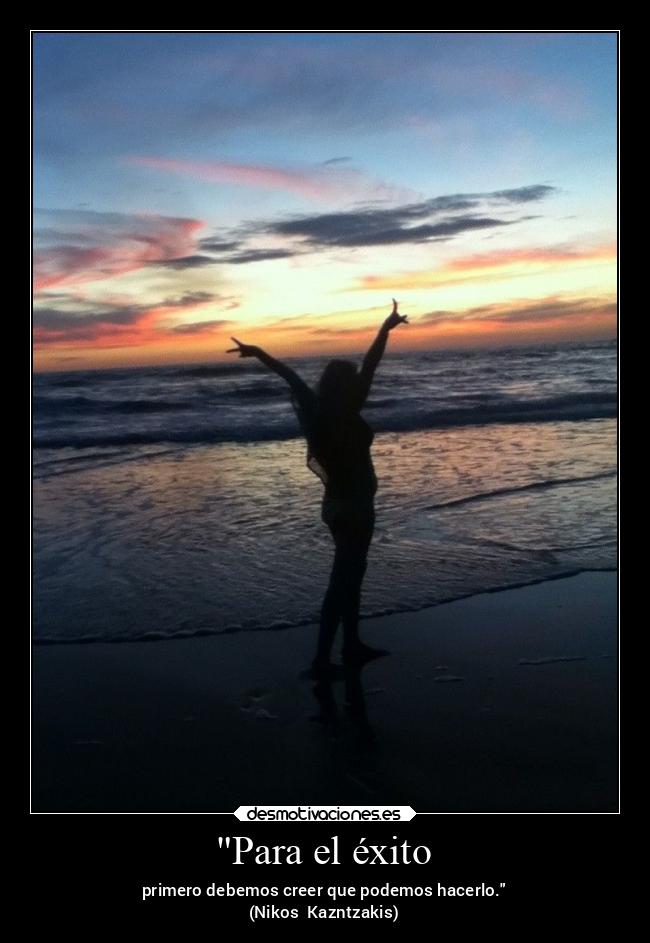 Para el éxito -