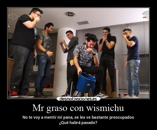 Mr graso con wismichu -