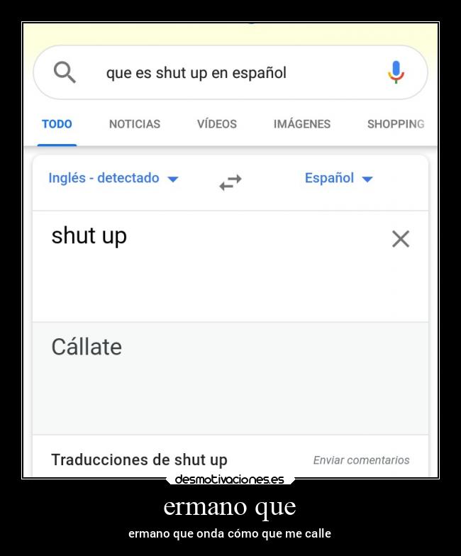 ermano que - ermano que onda cómo que me calle