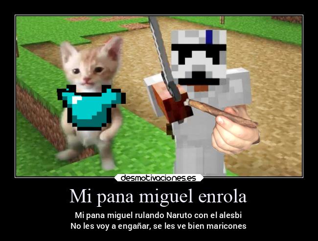 Mi pana miguel enrola - 