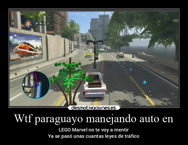 Wtf paraguayo manejando auto en -