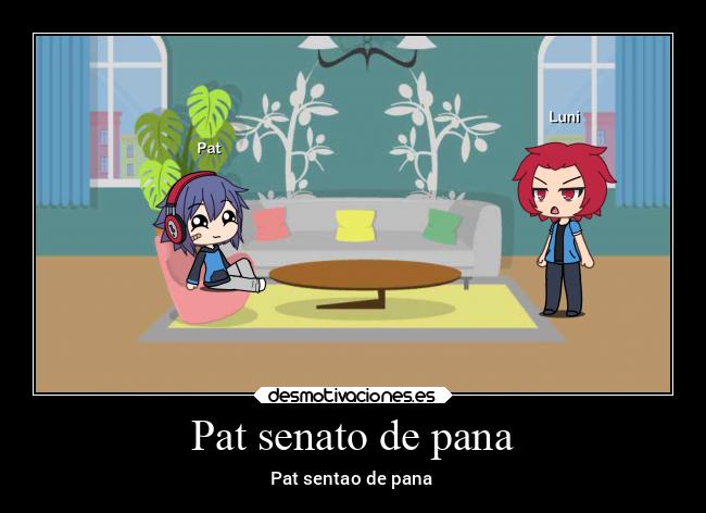 Pat senato de pana - Pat sentao de pana