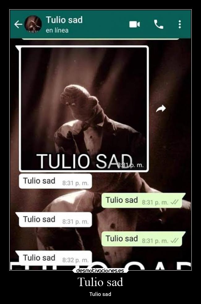 Tulio sad - 