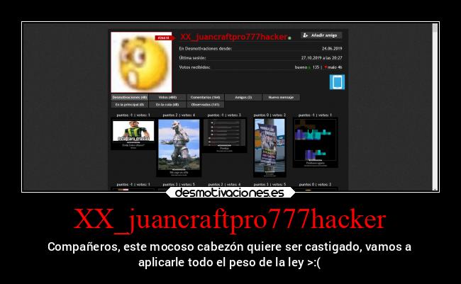 carteles cine basura xxjuancraftpro777hacker casas desmotivaciones