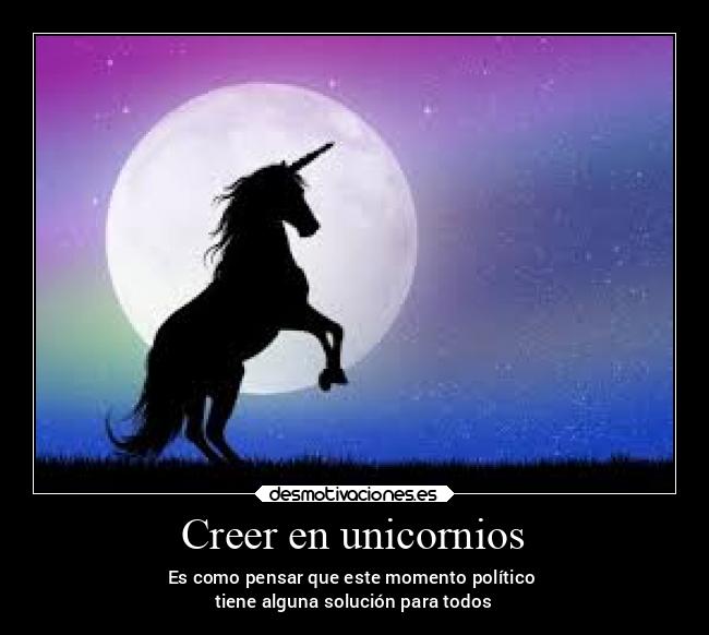 Creer en unicornios -
