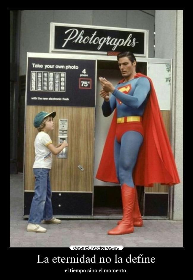 La eternidad no la define -