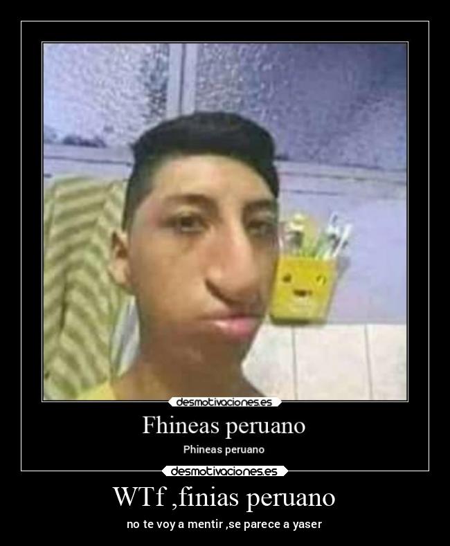 WTf ,finias peruano -