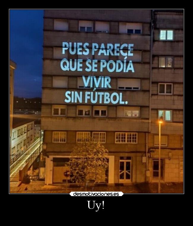 carteles futbol desmotivaciones