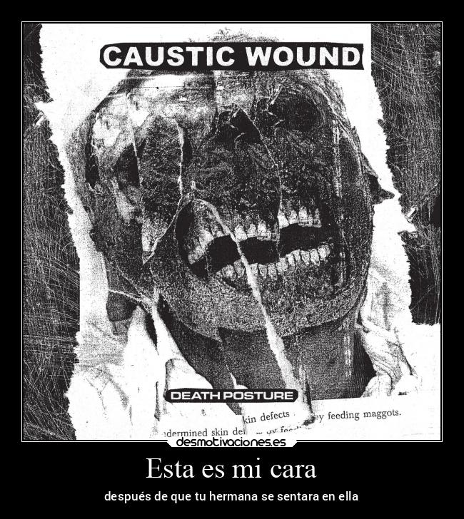 carteles tetas metal desmotivaciones