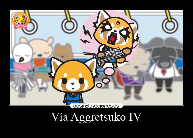 Vía Aggretsuko IV -
