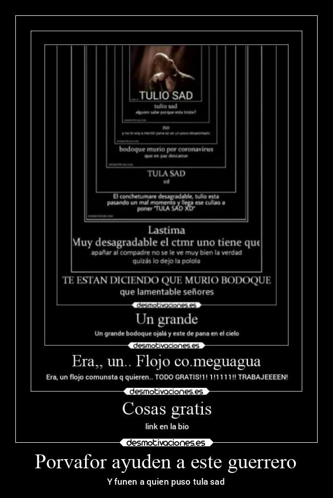 carteles tristeza desmotivaciones