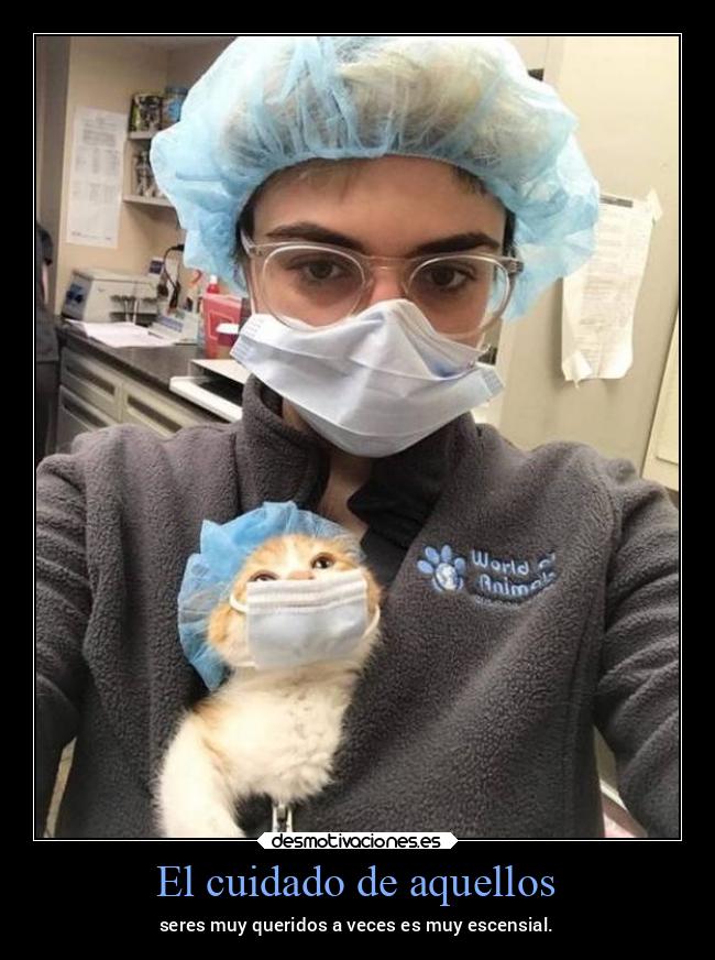 El cuidado de aquellos - seres muy queridos a veces es muy escensial.