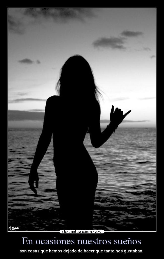 En ocasiones nuestros sueños -