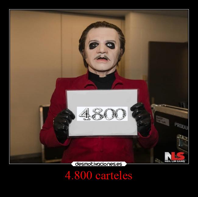 4.800 carteles - 