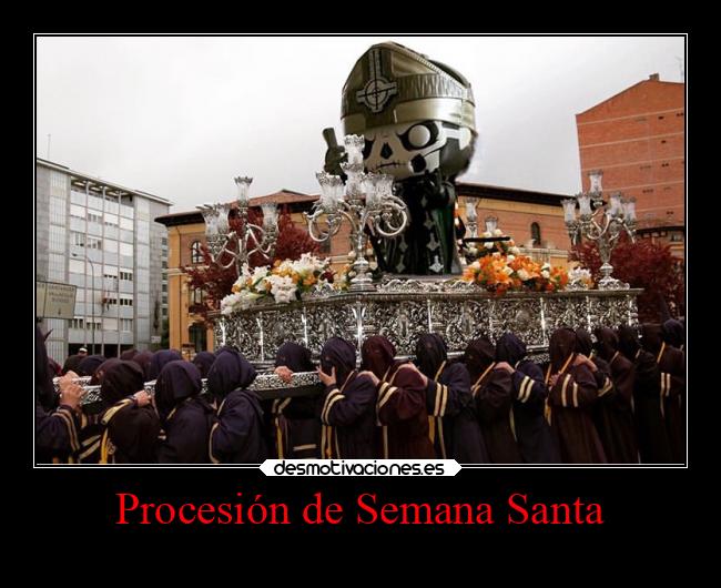 Procesión de Semana Santa -
