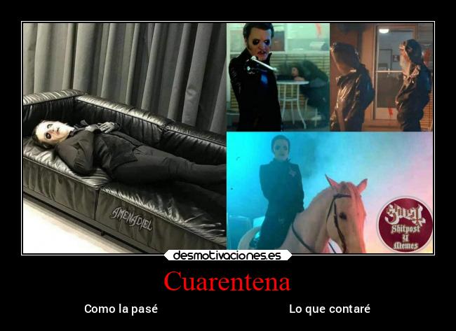 carteles vida superclan lossupervivientes soyunidiotatm iamanamelessghoul ghost lasegundacola desmotivaciones