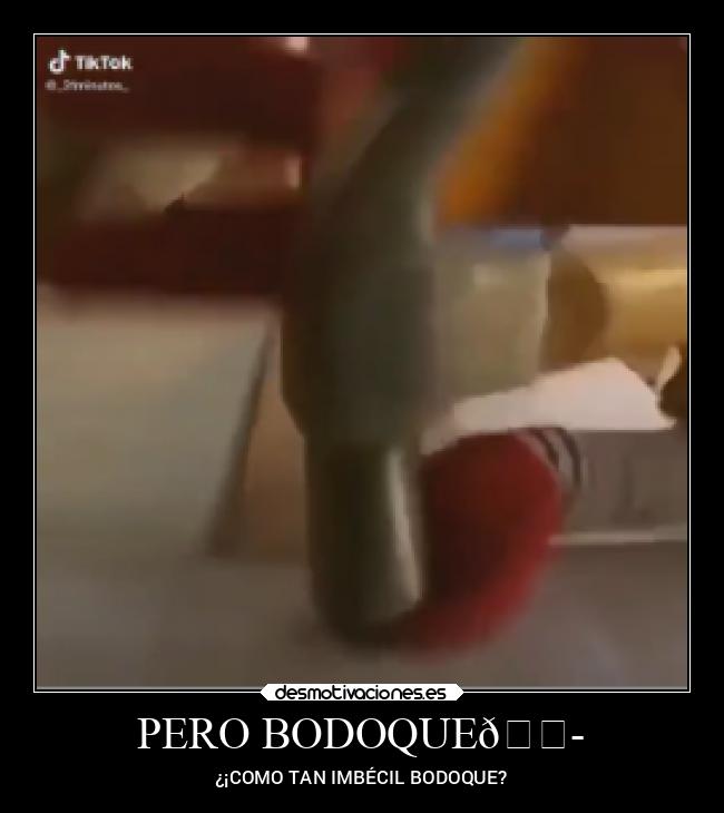 PERO BODOQUE😭 -