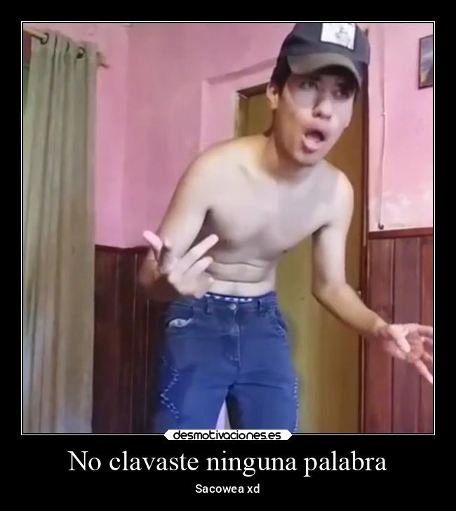 No clavaste ninguna palabra -