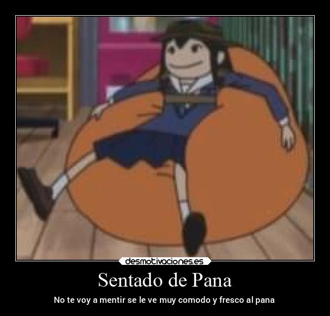 Sentado de Pana -