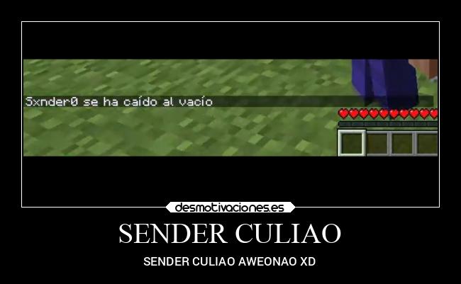 SENDER CULIAO -