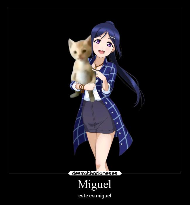 Miguel - este es miguel