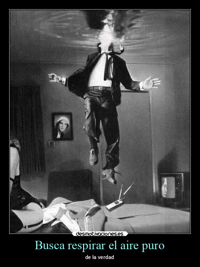 Busca respirar el aire puro - 