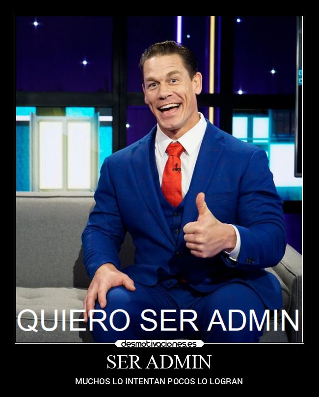 SER ADMIN - MUCHOS LO INTENTAN POCOS LO LOGRAN