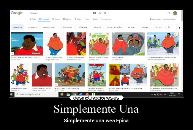 Simplemente Una - Simplemente una wea Epica