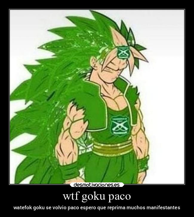 wtf goku paco -