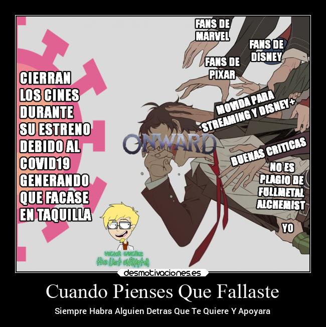 Cuando Pienses Que Fallaste - Siempre Habra Alguien Detras Que Te Quiere Y Apoyara
