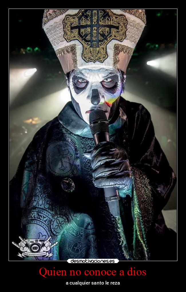 Quien no conoce a dios - 