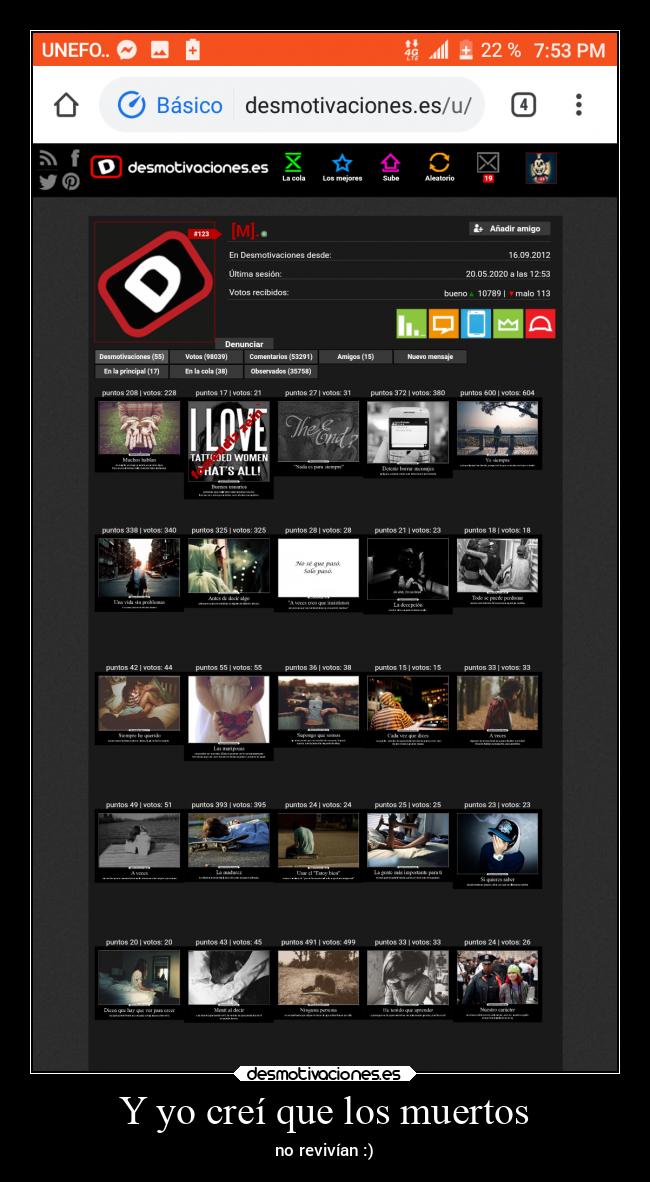 Y yo creí que los muertos - 