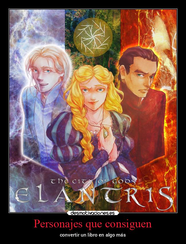 Personajes que consiguen - convertir un libro en algo más