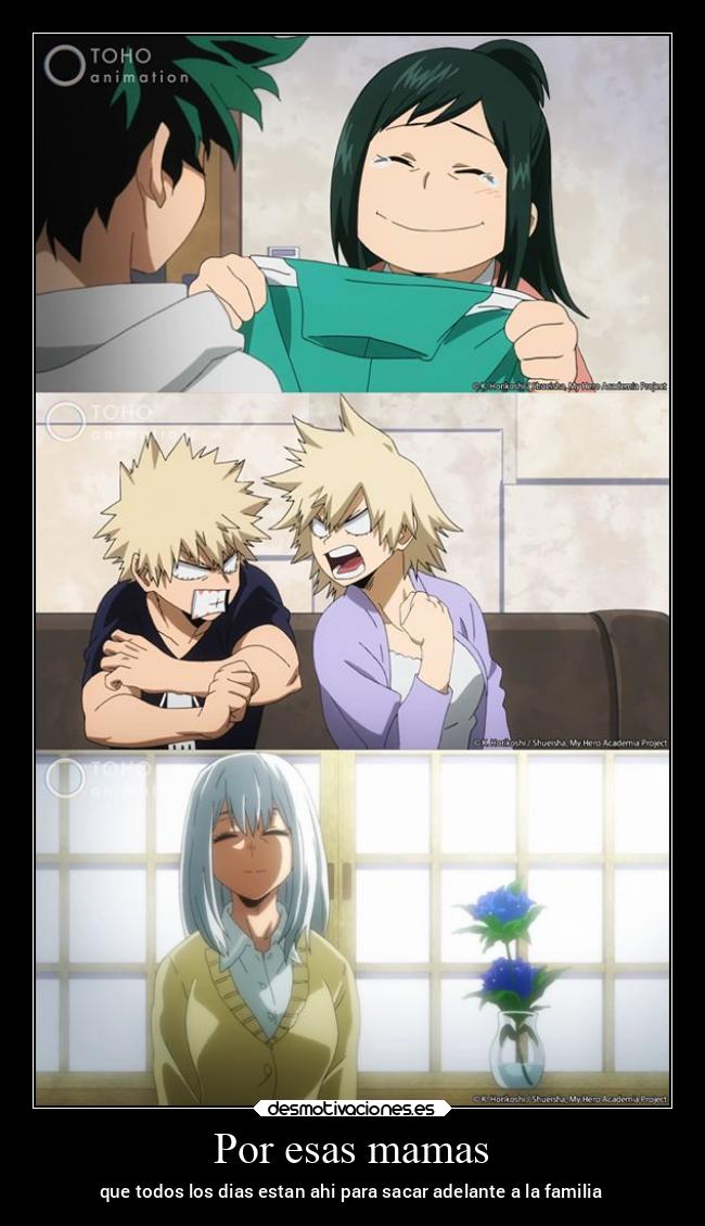 Por esas mamas - que todos los dias estan ahi para sacar adelante a la familia