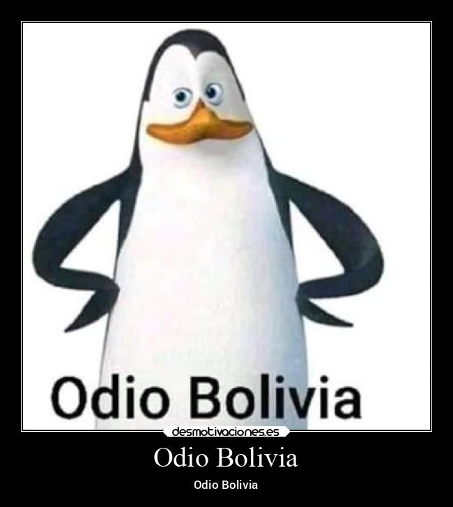 Odio Bolivia - Odio Bolivia