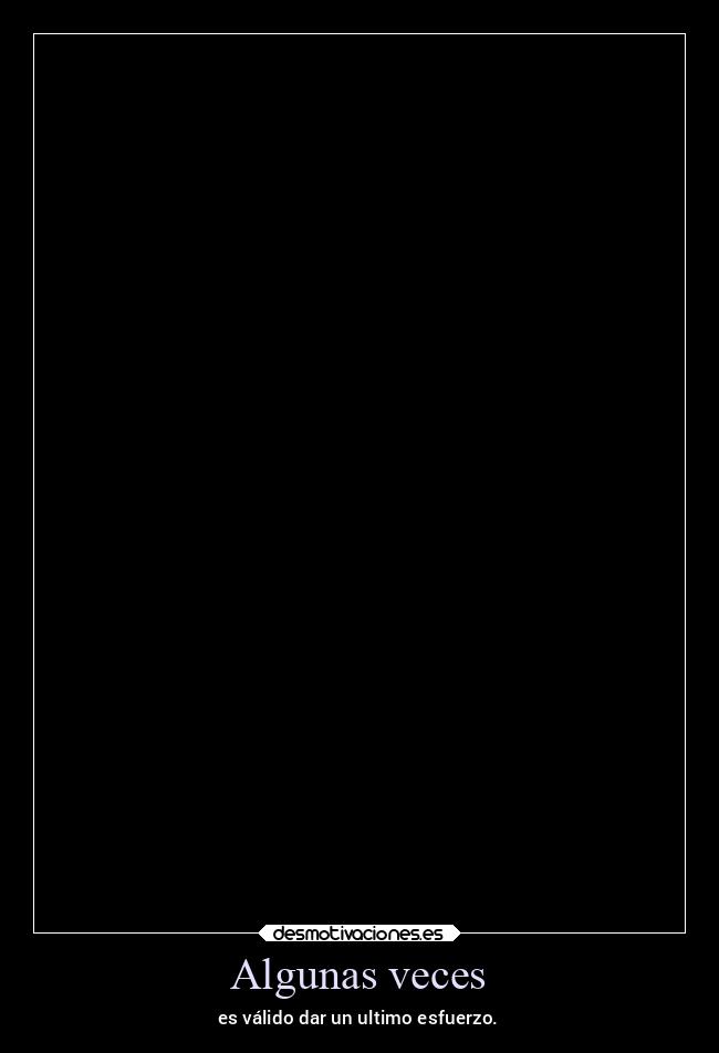 Algunas veces - 