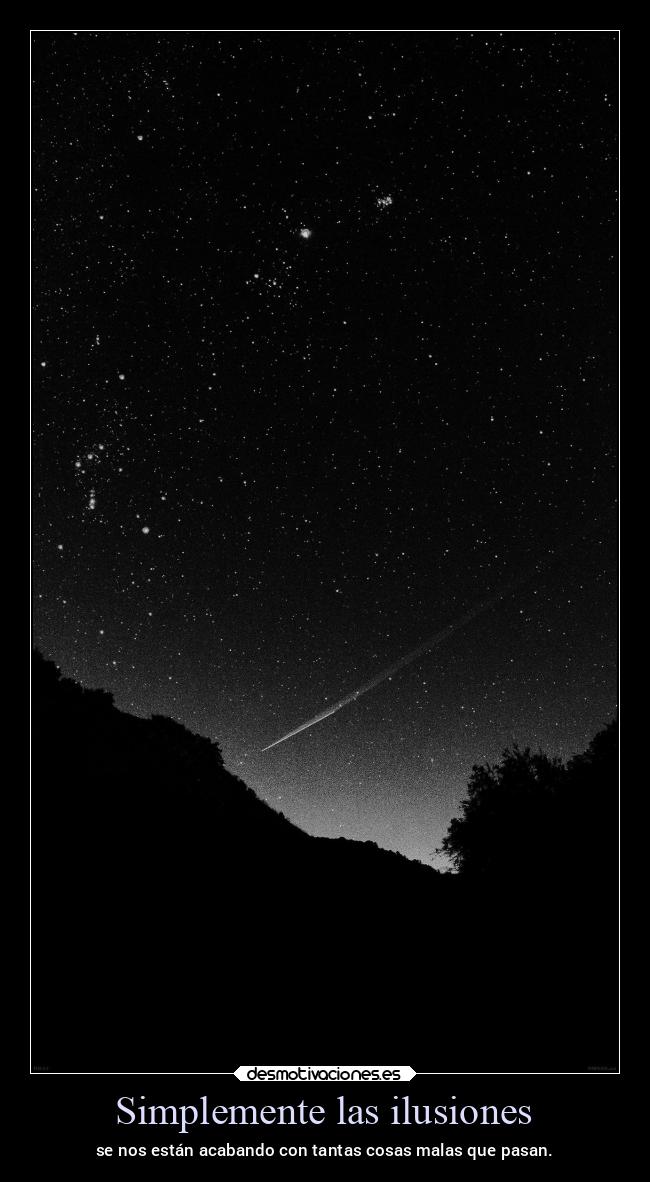 Simplemente las ilusiones - 