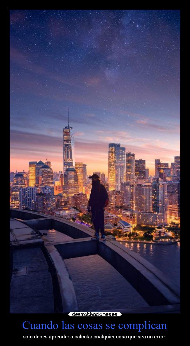Cuando las cosas se complican -