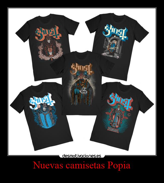 Nuevas camisetas Popia - 