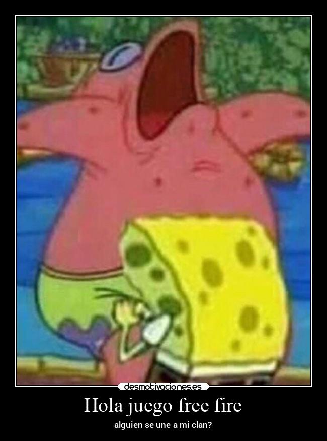 Hola juego free fire - alguien se une a mi clan?