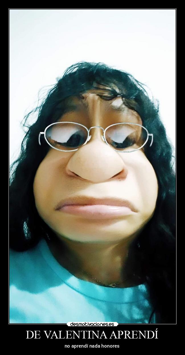 DE VALENTINA APRENDÍ - 
